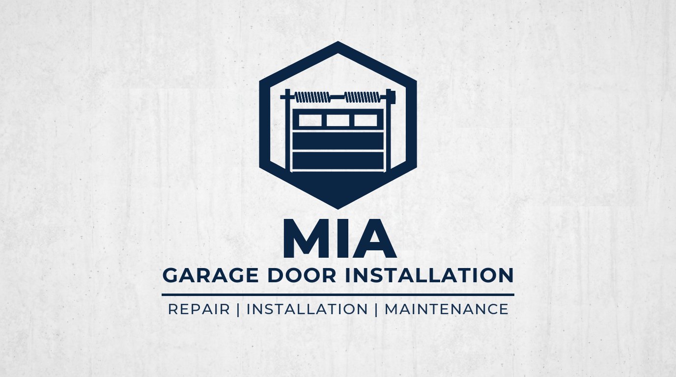 Mia Garage Door Installation - Lake Forest Park, WA Garage Door Logo
